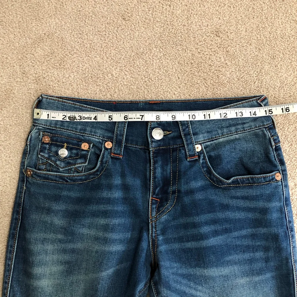 True Religion Ricky Relaxed Straight Jeans Mens Size 27